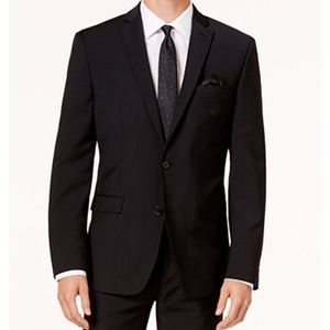 Black slim fit suit